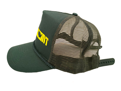 Green And Yellow Trucker Hat