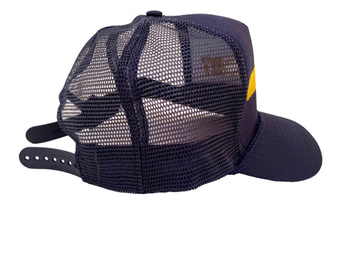 Navy And Yellow SnapBack