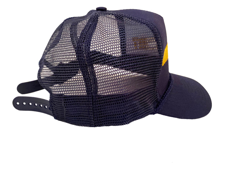 Navy And Yellow SnapBack