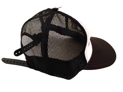 Black And White Trucker Hat