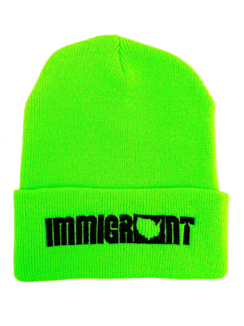 Neon Green Beanie