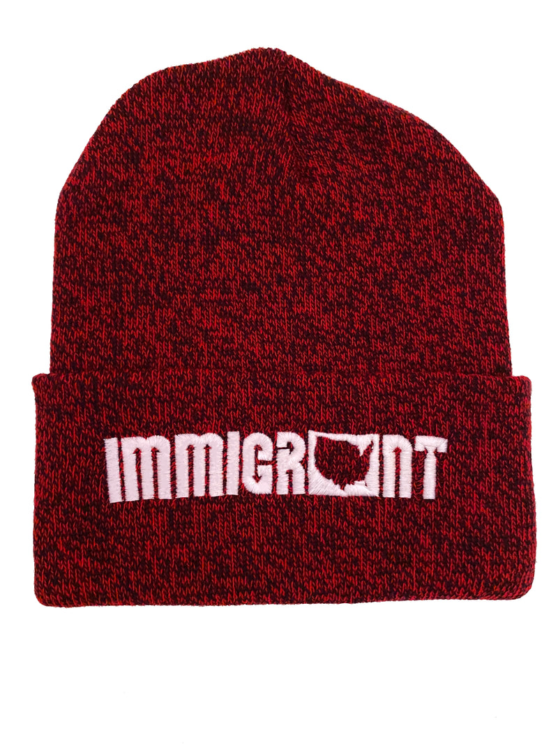 Red And White Beanie