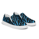 Men’s Blue Print Slip-On's