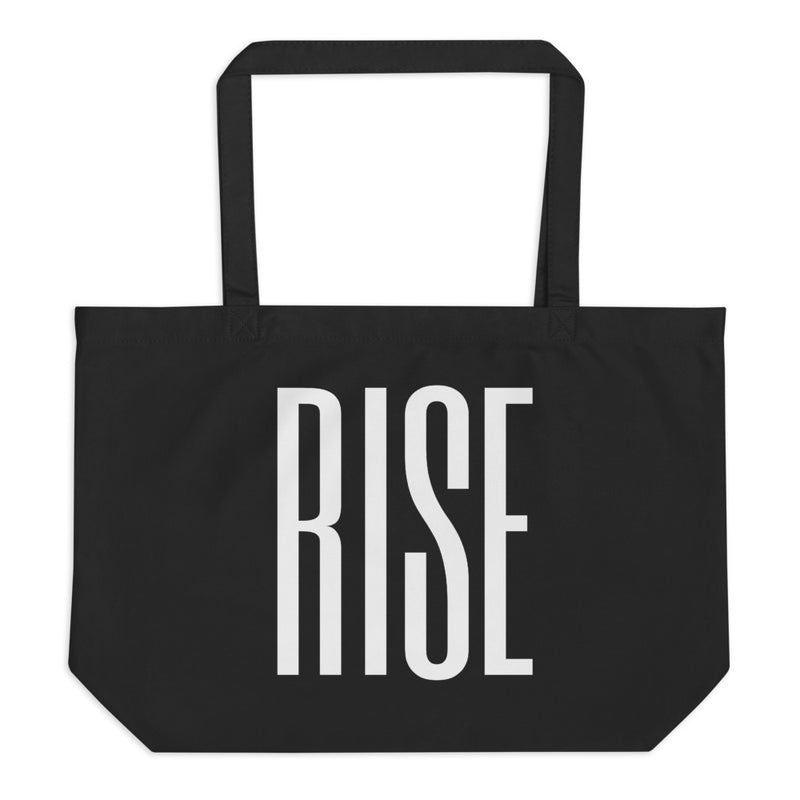 Large Rise Organic Tote Bag-Immigrant Apparel