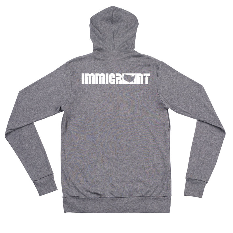 IA Rose Zip Hoodie-Immigrant Apparel