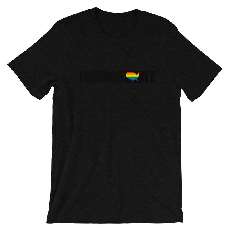Short-Sleeve IA PRIDE T-SHIRT-Immigrant Apparel