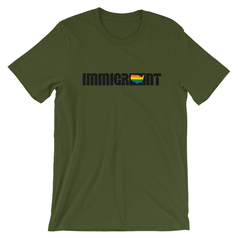 Short-Sleeve IA PRIDE T-SHIRT-Immigrant Apparel