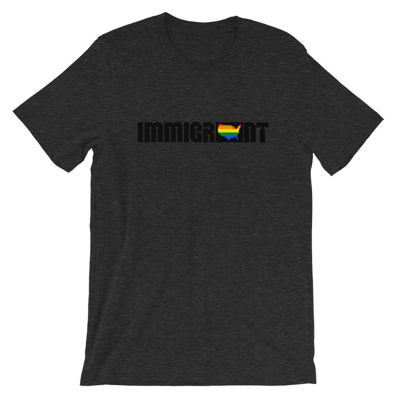 Short-Sleeve IA PRIDE T-SHIRT-Immigrant Apparel