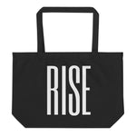 Large Rise Organic Tote Bag-Immigrant Apparel