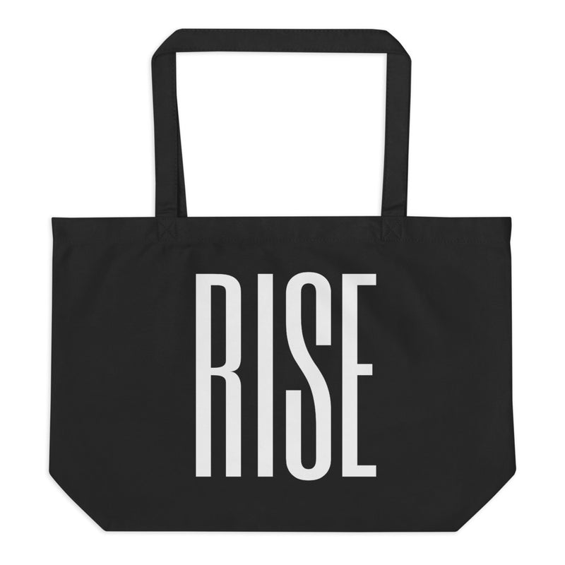 Large Rise Organic Tote Bag-Immigrant Apparel