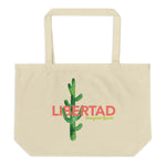 Large Organic Libertad Tote Bag-Immigrant Apparel