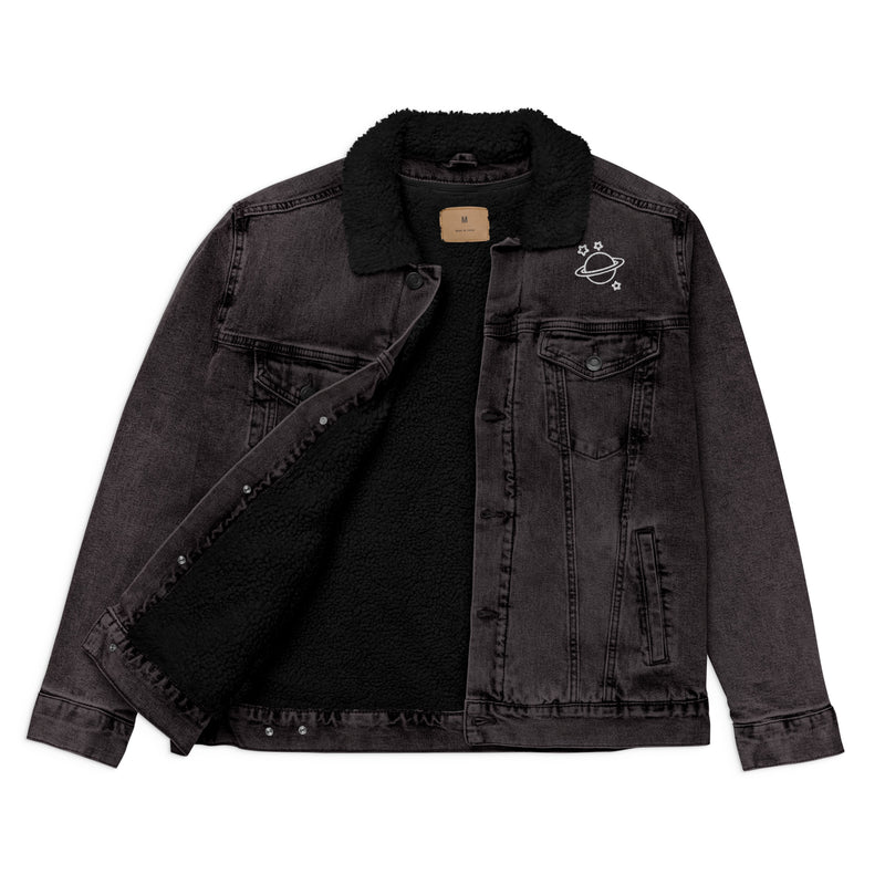 Unisex Space Denim Sherpa Jacket