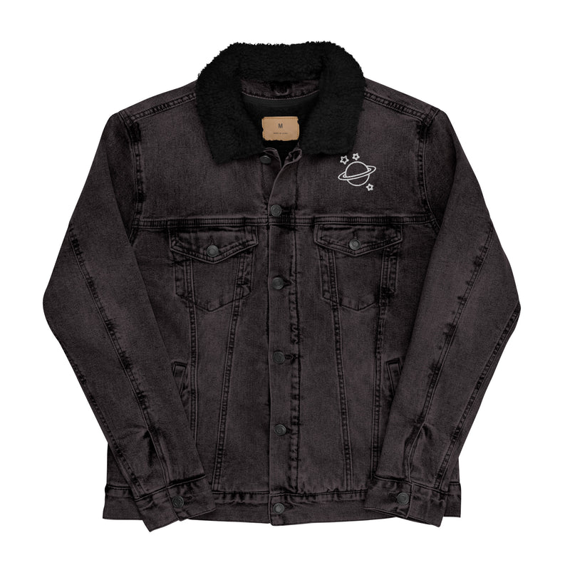 Unisex Space Denim Sherpa Jacket