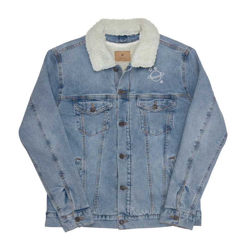 Unisex Space Denim Sherpa Jacket